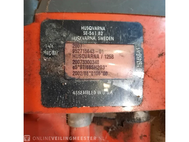 Motor bladblazer husqvarna, se-561 - afbeelding 10 van  10