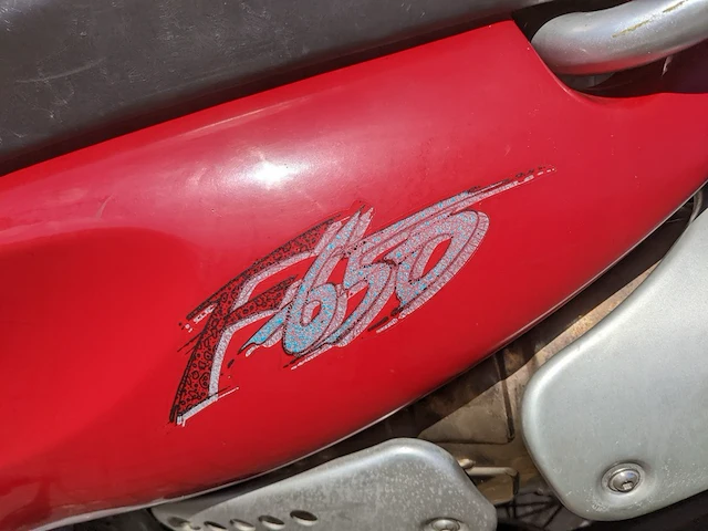Motor bmw, f 650, bouwjaar 1993 - afbeelding 32 van  61