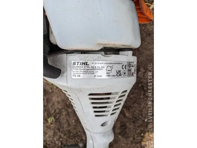 Motor bosmaaier stihl, fs 38, bouwjaar 2022 - afbeelding 5 van  7