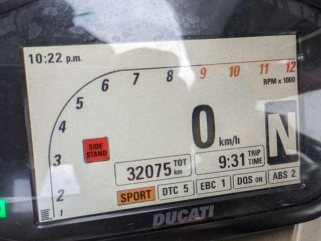 Motor ducati, 1199 panigale abs, 2013 - afbeelding 11 van  43