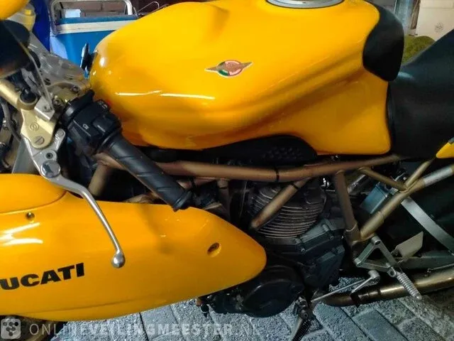 Motor ducati, sport 750 ss nuda, bouwjaar 02-04-1999 - afbeelding 6 van  25