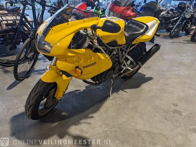 Motor ducati, sport 750 ss nuda, bouwjaar 02-04-1999 - afbeelding 12 van  25