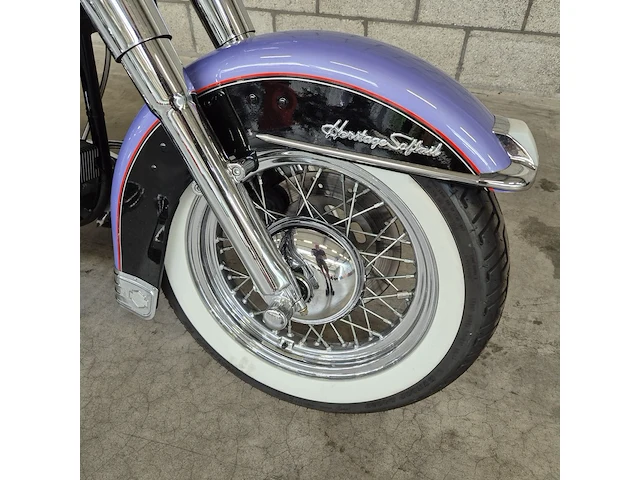 Motor harley davidson, chopper fxstc custom, bouwjaar 1997 - afbeelding 7 van  34
