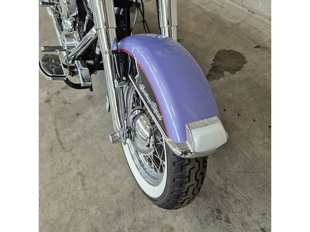 Motor harley davidson, chopper fxstc custom, bouwjaar 1997 - afbeelding 8 van  34