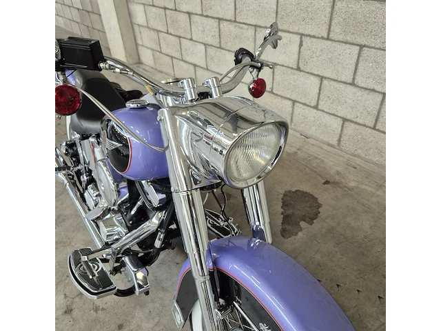 Motor harley davidson, chopper fxstc custom, bouwjaar 1997 - afbeelding 9 van  34