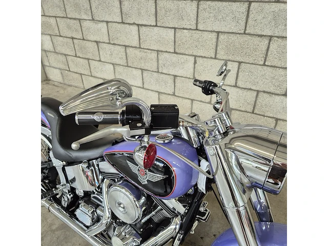 Motor harley davidson, chopper fxstc custom, bouwjaar 1997 - afbeelding 10 van  34