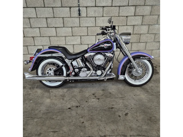 Motor harley davidson, chopper fxstc custom, bouwjaar 1997 - afbeelding 1 van  34