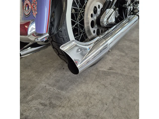 Motor harley davidson, chopper fxstc custom, bouwjaar 1997 - afbeelding 32 van  34
