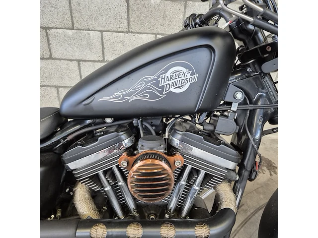 Motor harley davidson, chopper xl1200 sportster custom, bouwjaar 2002 - afbeelding 2 van  26