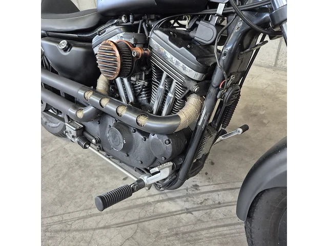 Motor harley davidson, chopper xl1200 sportster custom, bouwjaar 2002 - afbeelding 3 van  26