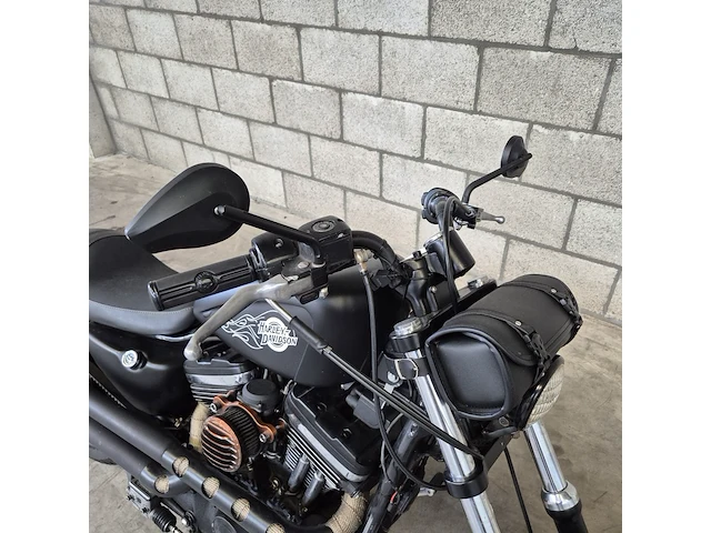 Motor harley davidson, chopper xl1200 sportster custom, bouwjaar 2002 - afbeelding 6 van  26