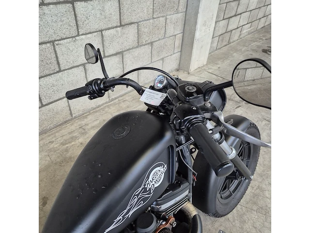 Motor harley davidson, chopper xl1200 sportster custom, bouwjaar 2002 - afbeelding 7 van  26