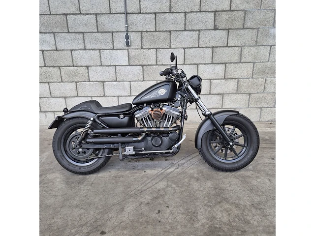 Motor harley davidson, chopper xl1200 sportster custom, bouwjaar 2002 - afbeelding 1 van  26