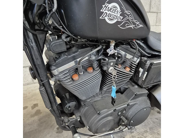 Motor harley davidson, chopper xl1200 sportster custom, bouwjaar 2002 - afbeelding 15 van  26
