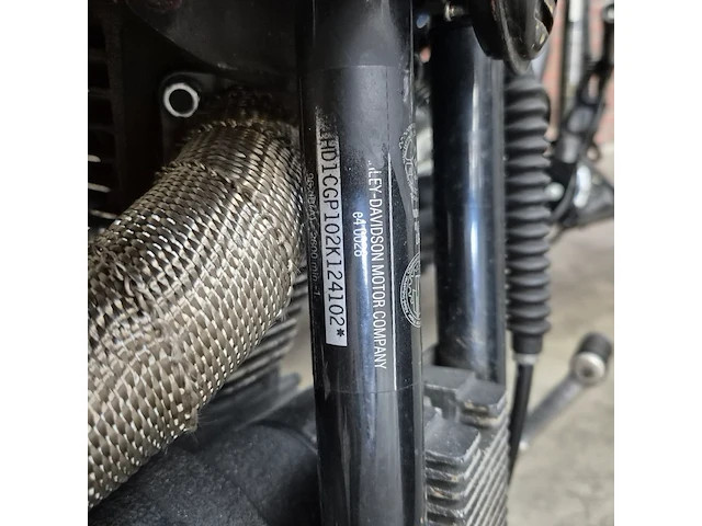 Motor harley davidson, chopper xl1200 sportster custom, bouwjaar 2002 - afbeelding 19 van  26