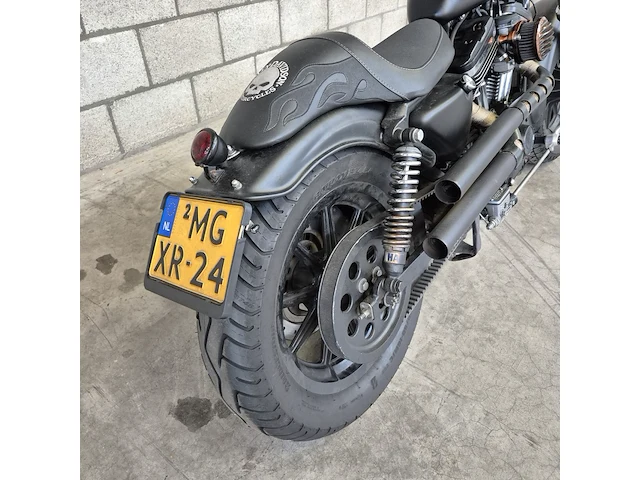 Motor harley davidson, chopper xl1200 sportster custom, bouwjaar 2002 - afbeelding 22 van  26