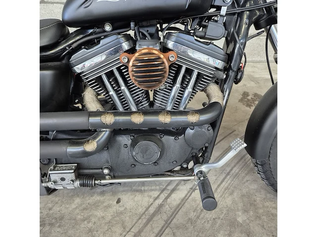 Motor harley davidson, chopper xl1200 sportster custom, bouwjaar 2002 - afbeelding 26 van  26