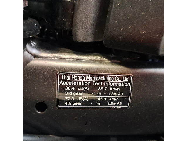 Motor, honda, cb 650r, 2021 - afbeelding 39 van  45