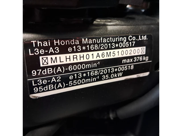 Motor, honda, cb 650r, 2021 - afbeelding 40 van  45