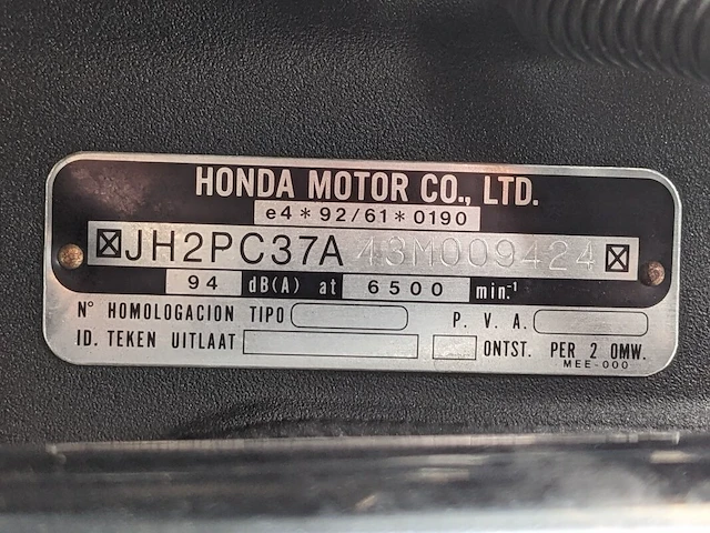 Motor, honda, cbr 600rr, 2004 - afbeelding 65 van  69