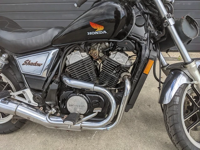 Motor, honda, vt 500c shadow, 1983 - afbeelding 28 van  54