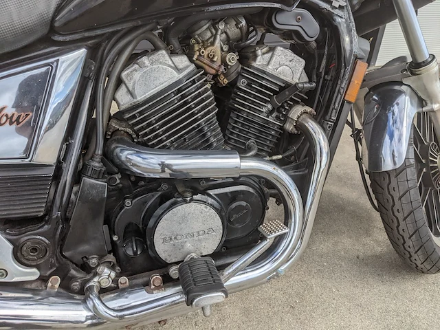 Motor, honda, vt 500c shadow, 1983 - afbeelding 29 van  54
