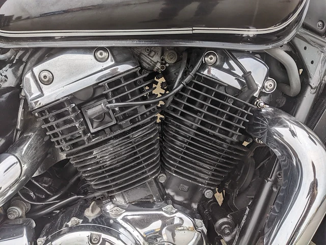 Motor, honda, vt1100, 2000 - afbeelding 35 van  72
