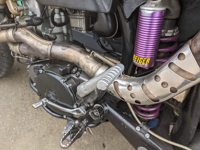 Motor, husqvarna, 610 te, 1993 - afbeelding 35 van  69