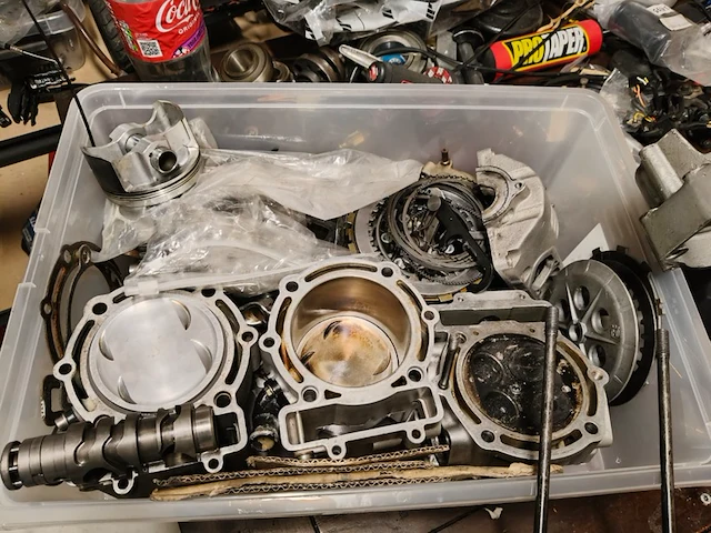 Motor, husqvarna, 610 te, 1993 - afbeelding 61 van  69