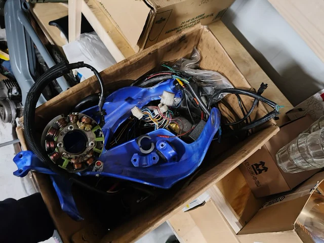 Motor, husqvarna, 610 te, 1993 - afbeelding 62 van  69