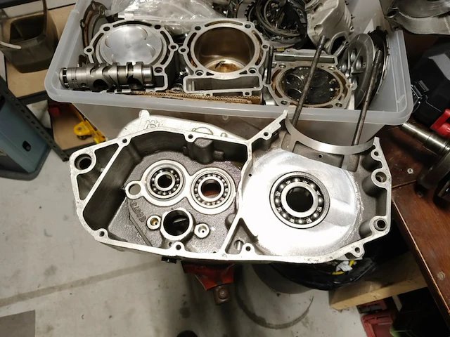 Motor, husqvarna, 610 te, 1993 - afbeelding 65 van  69