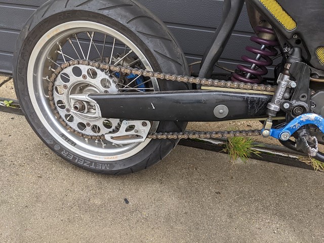 Motor husqvarna, 610 te, 1993 - afbeelding 22 van  69