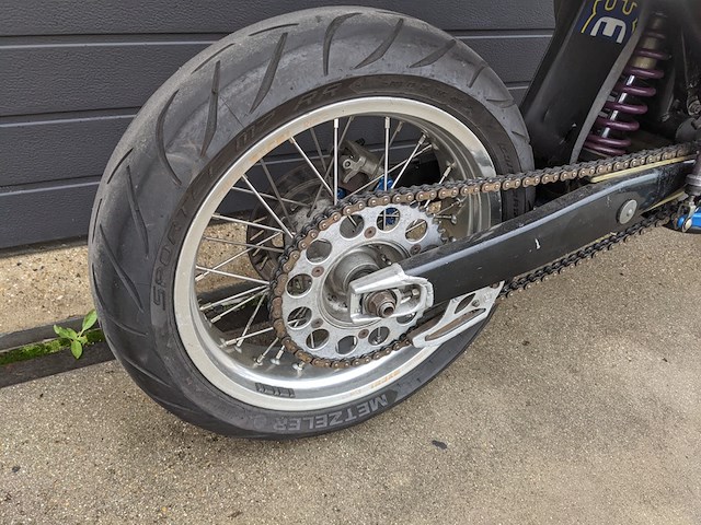 Motor husqvarna, 610 te, 1993 - afbeelding 26 van  69