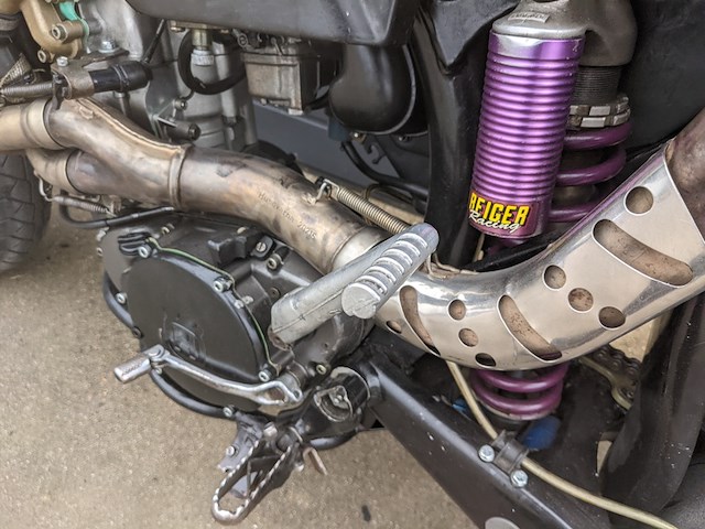 Motor husqvarna, 610 te, 1993 - afbeelding 35 van  69