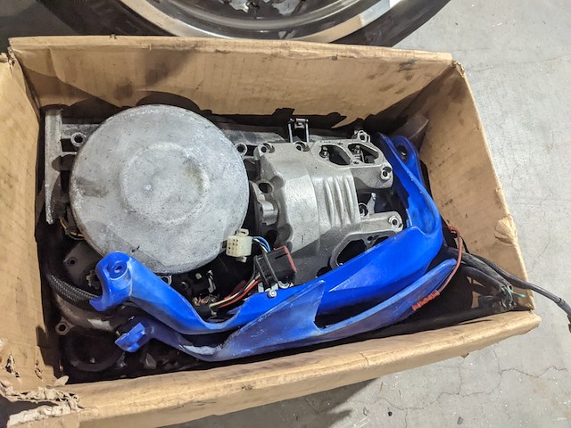 Motor husqvarna, 610 te, 1993 - afbeelding 47 van  69