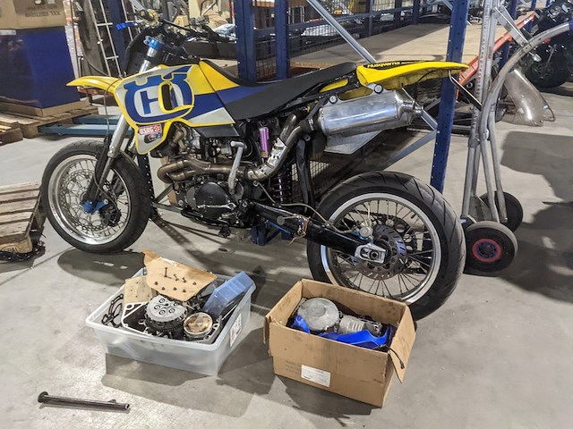 Motor husqvarna, 610 te, 1993 - afbeelding 49 van  69