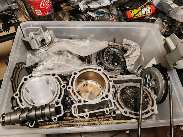 Motor husqvarna, 610 te, 1993 - afbeelding 61 van  69