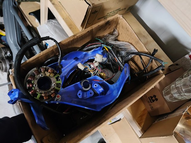 Motor husqvarna, 610 te, 1993 - afbeelding 62 van  69