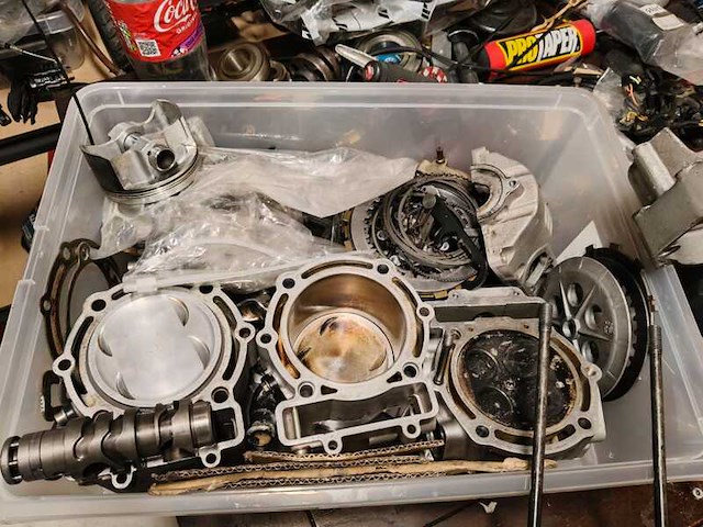 Motor husqvarna, 610 te, 1993 - afbeelding 63 van  69