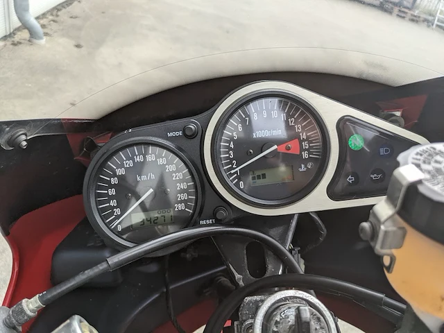 Motor, kawasaki, ninja zx-6r, 1998 - afbeelding 15 van  52