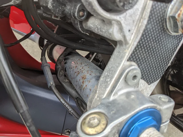 Motor, kawasaki, ninja zx-6r, 1998 - afbeelding 47 van  52