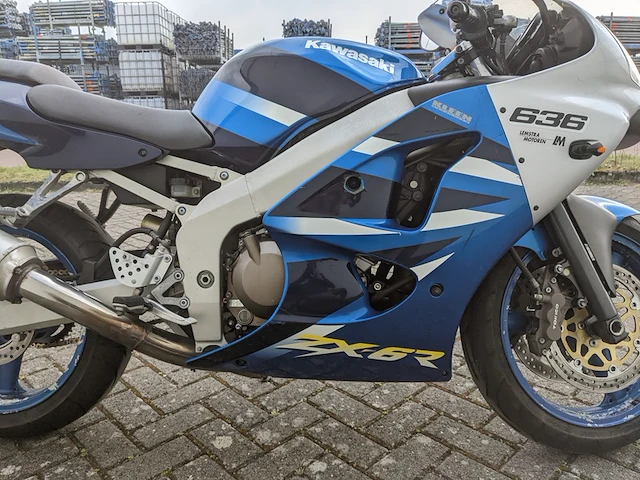Motor kawasaki, ninja zx-6r, 2002 - afbeelding 46 van  65