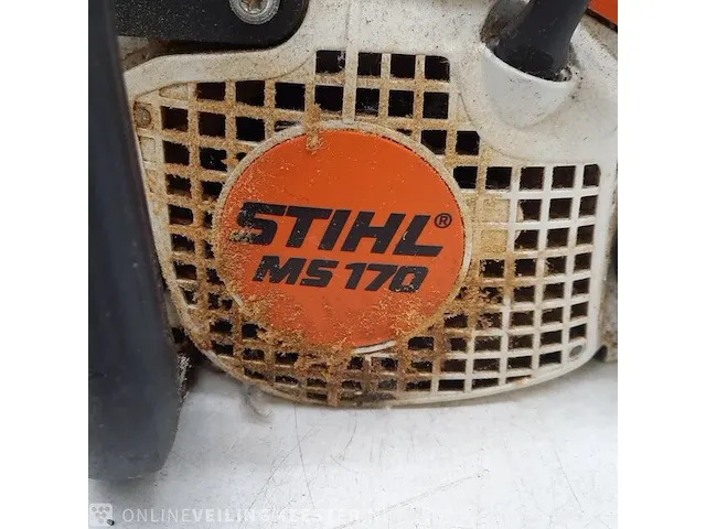 Motor kettingzaag stihl, ms 170 2-mix, bouwjaar 2015 - afbeelding 3 van  8