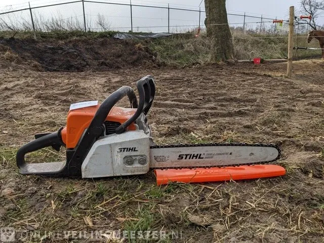 Motor kettingzaag stihl, ms170, bouwjaar 2022 - afbeelding 1 van  6