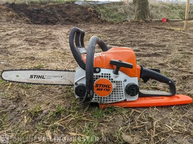Motor kettingzaag stihl, ms170, bouwjaar 2022 - afbeelding 2 van  6