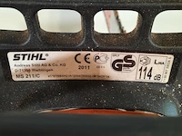 Motor kettingzaag stihl, ms2111c, bouwjaar 2011 - afbeelding 7 van  9