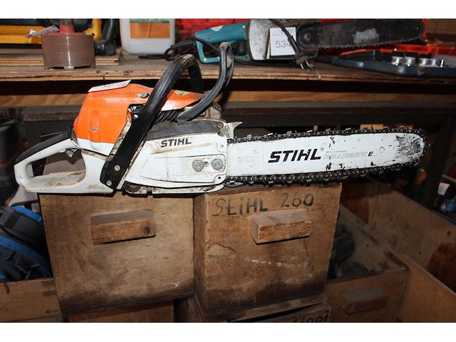 Motor kettingzaag stihl ms261c. - afbeelding 4 van  4