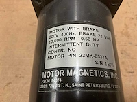 Motor magnetics inc. motor with brake - afbeelding 5 van  5
