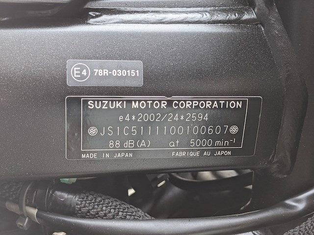 Motor, suzuki, gsr 750, 2011 - afbeelding 59 van  63