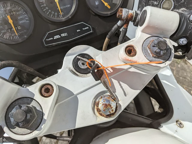 Motor suzuki, gsx 600 f, 1990 - afbeelding 16 van  67